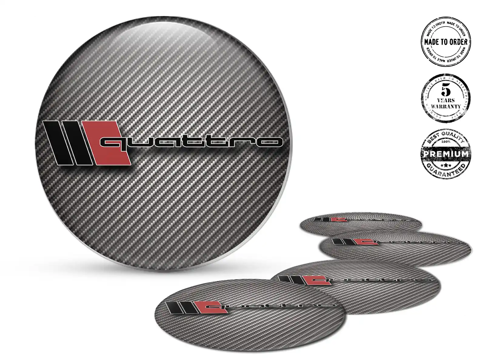 Wheel Badge Limited Racing Domed Style